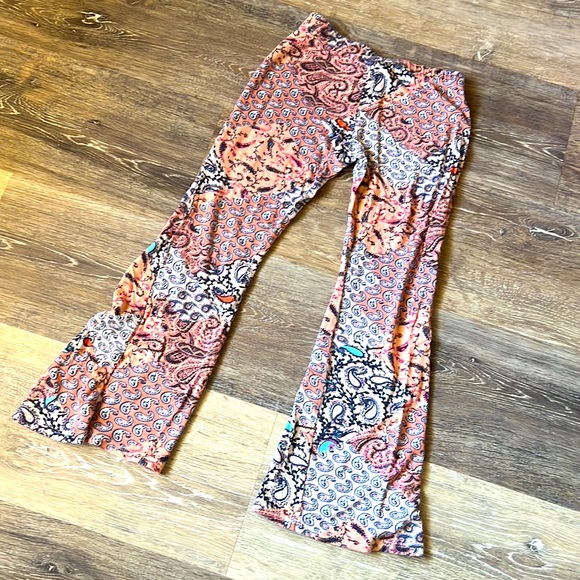 Little Mass Paisley Multi Color Flare Pants size 6X New!! - Picture 5 of 7